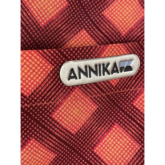 Cutter & Buck Annika Women’s Golf Skort Size 10 Orange & Maroon Lightweight - Picture 6 of 12